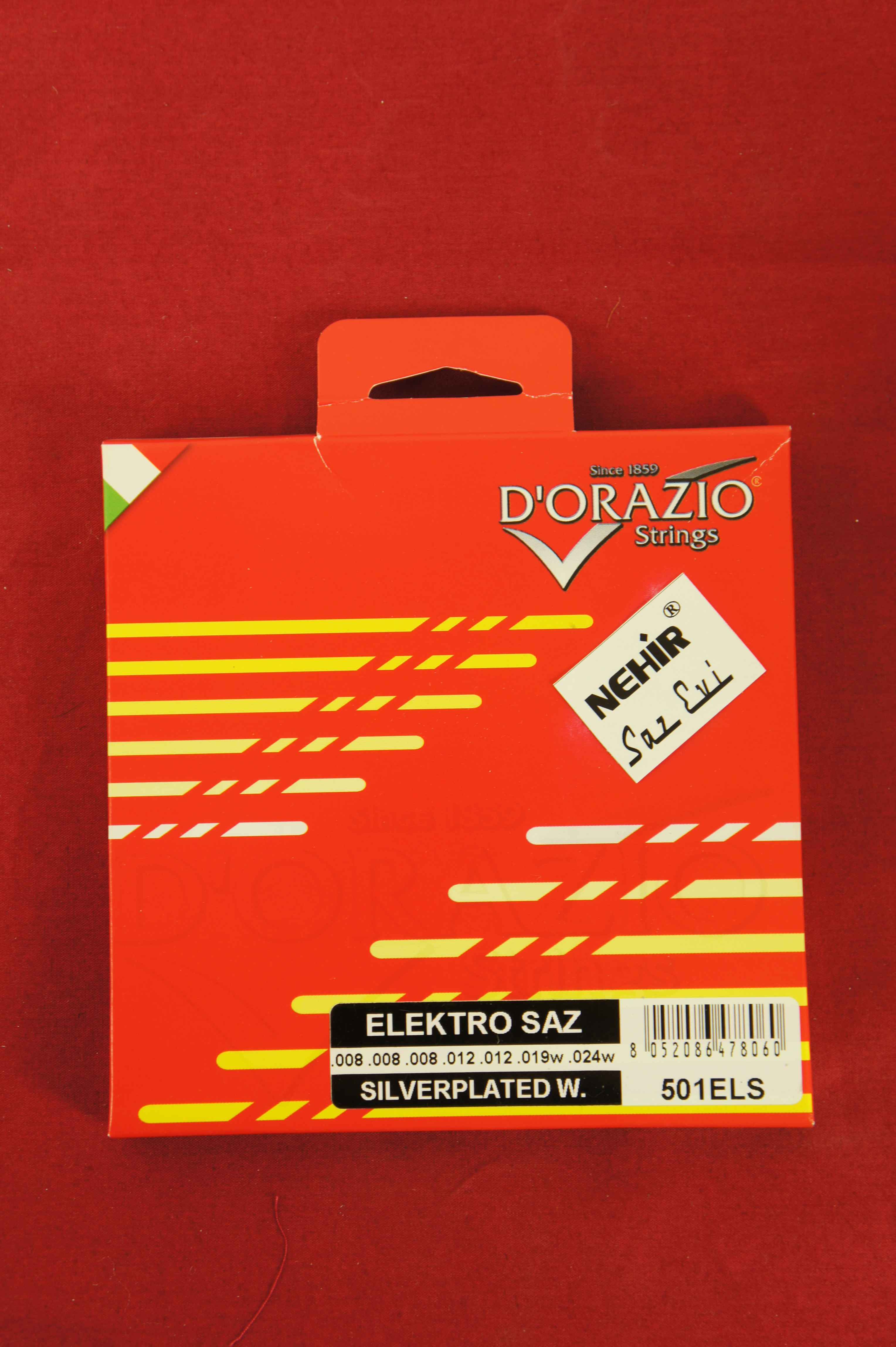 Elektro Saz Teli 0 20 Dorazio Nehir Saz Evi